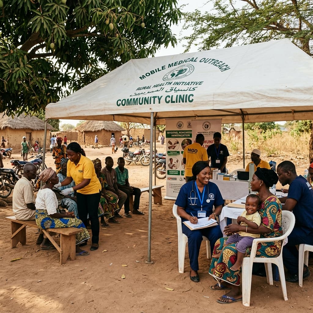 TWAS Health Foundation clinical outreach photo
